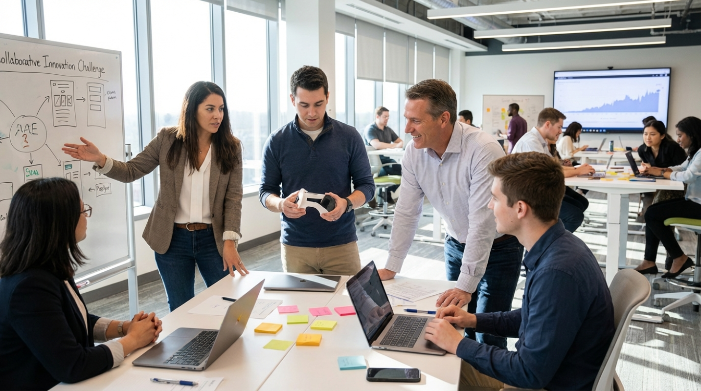 Showing Leadership Through Internal Competitions